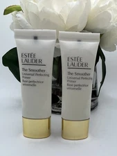 Lot of 2 Estee Lauder The Smoother Universal Perfecting Primer 0.5 oz / 15ml ea