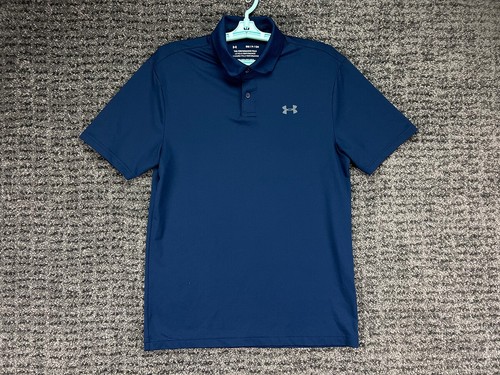under armour navy golf shirt