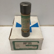 GOULD SHAWMUT RF35 Renewable Fuse 35 AMP 250VAC LOT of 10 