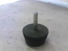 Lot of 10 Rubber Flask Stopper Size 10 1/2 with Metal Tube Hose Fitting