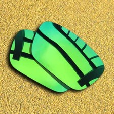 US Polarized Lenses Replacement for-SPY Optic Dirk Sunglasses - Green Mirror