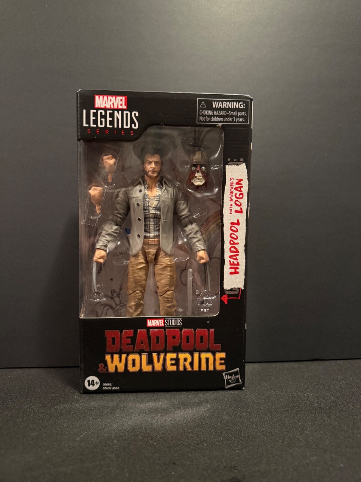 Marvel Legends Deadpool & Wolverine Logan Headpool Action Figure by Hasbro