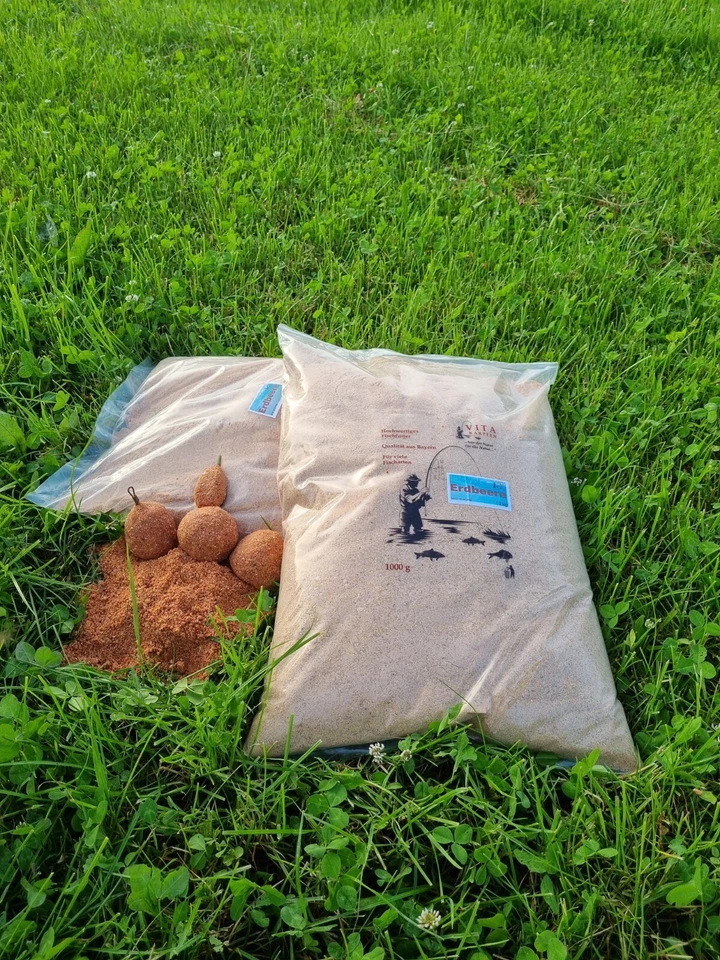 Angeln, Karpfen Futter Erdbeere 10 kg - Bild 2 von 3