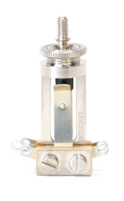 SWITCHCRAFT LONG STRAIGHT 3 WAY TOGGLE SWITCH PICKUP SELECTOR FOR GIBSON EPIPHON