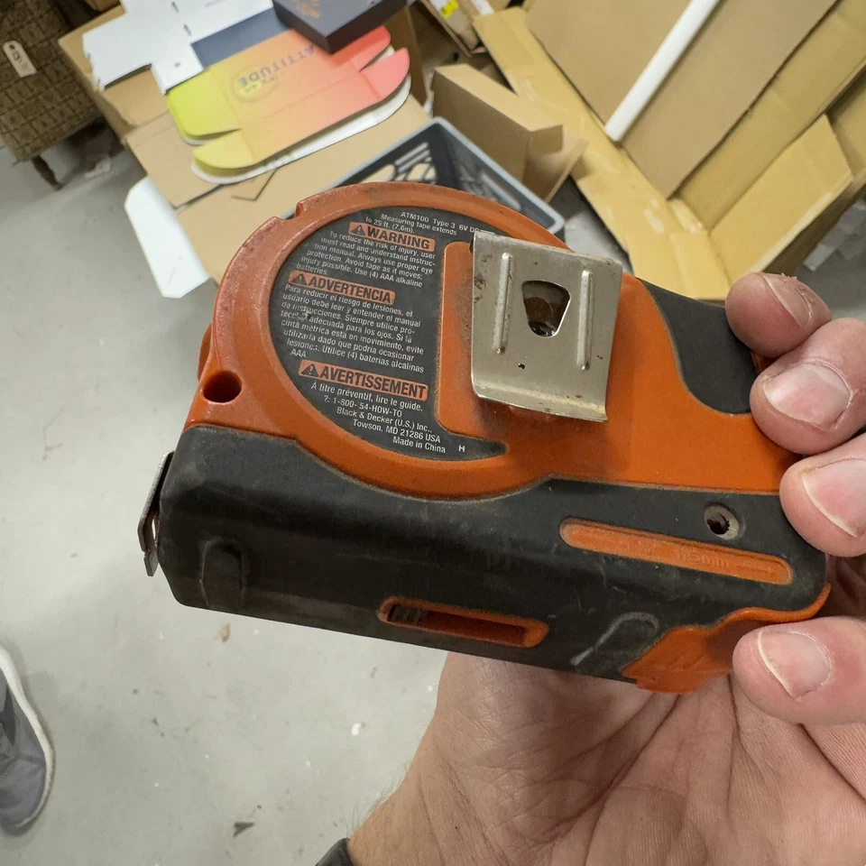 Black & Decker 25' Auto Tape Measure Tape - HBN - Image 3 of 3