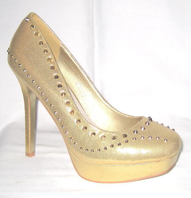 Sexy ***Damen-Pumps mit High Heels***, Gold, ***Größenauswahl***, Neu !!!