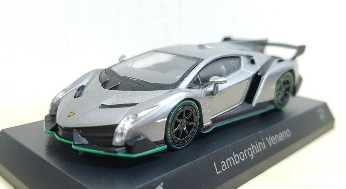 1/64 Kyosho 50th Anniversary LAMBORGHINI VENENO GREY diecast car