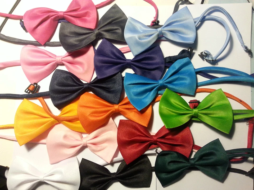 Fliege Bow Tie Cravattino Noeud Papillon für Anzug Sakko Smoking über 20 Farben - Bild 1 von 1