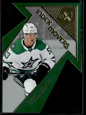 2023-24 SkyBox E-X 2000 Index Movers Wyatt Johnston #IM-12