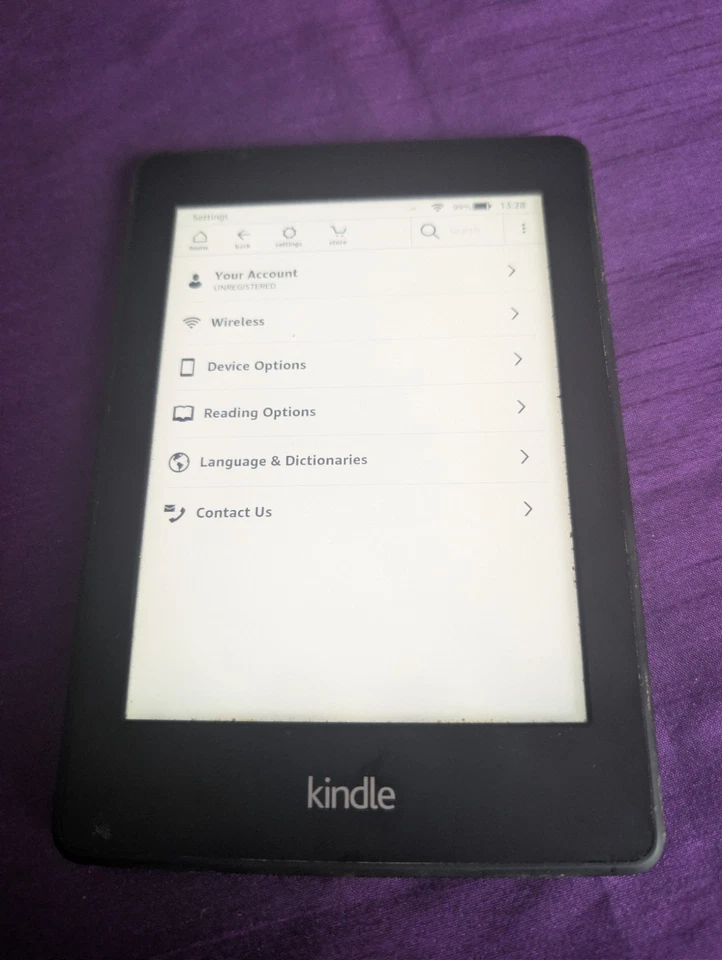 Amazon Kindle Paperwhite 6th Generation 4GB Wi-Fi 6 inch Black, read details - Image 2 of 4