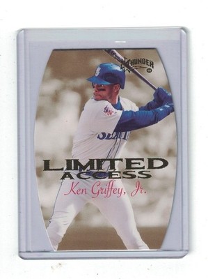 Ken Griffey Jr. 1998 Skybox Circa Thunder Limited Access Insert #6 Mariners