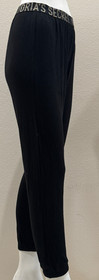 Victoria's Secret Lounge Pants Shimmer Logo Black  XS