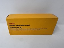Kodak Remote Extension Cord 25 ft Carousel Ektagraphic Projector