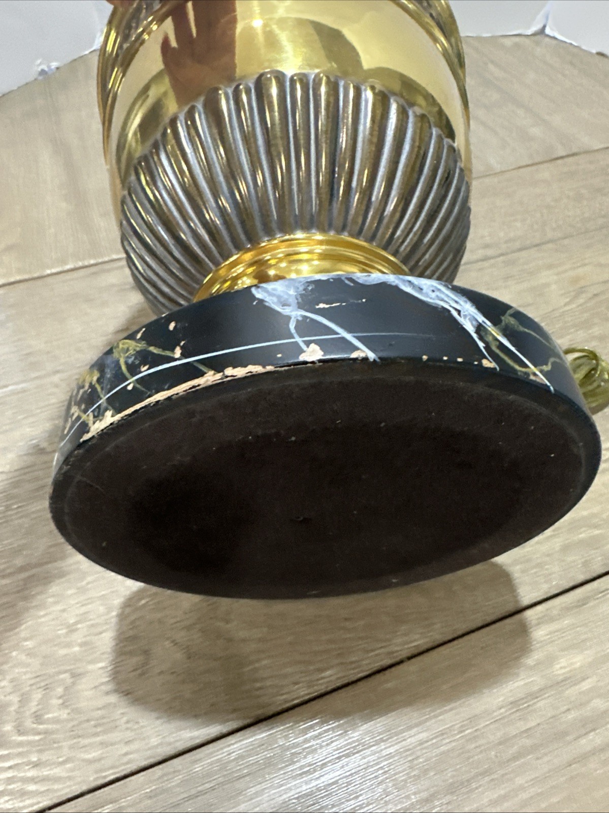 Fredrick Cooper Table Lamp   Brass Vintage Urn