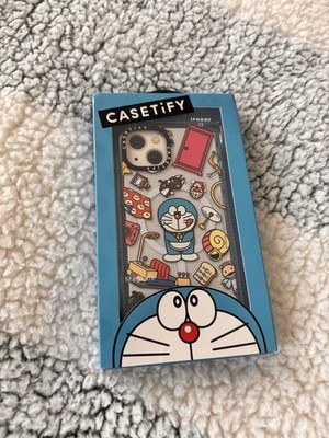 Casetify Doraemon Clear Cartoon Case for iPhone 13 MagSafe Drop Protection