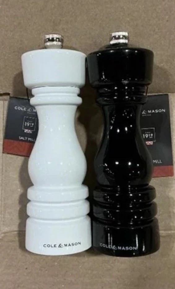 Cole Mason Peppers & Salt Mills Open Box New