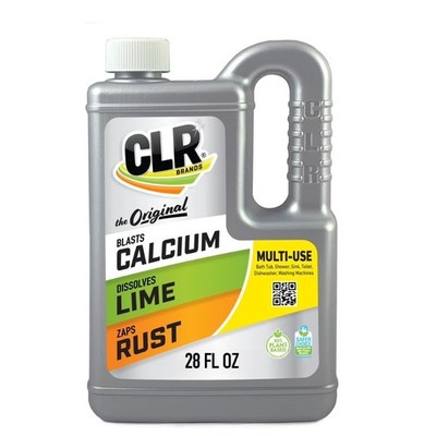 CLR Calcium Lime and Rust Remover, Multi-Use Household Cleaner, EPA Safer