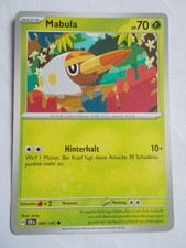Pokemon Karten Stellarkrone 9/142 Mabula