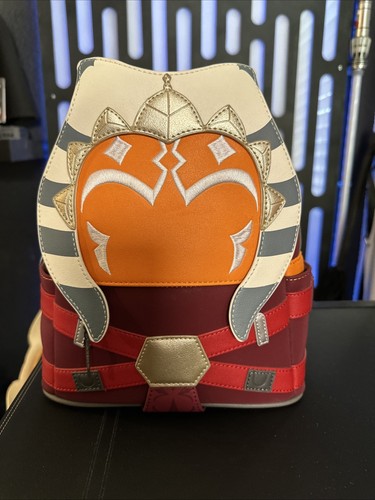 Loungefly Star Wars The Clone Wars Ahsoka Tano Figural Mini Backpack New