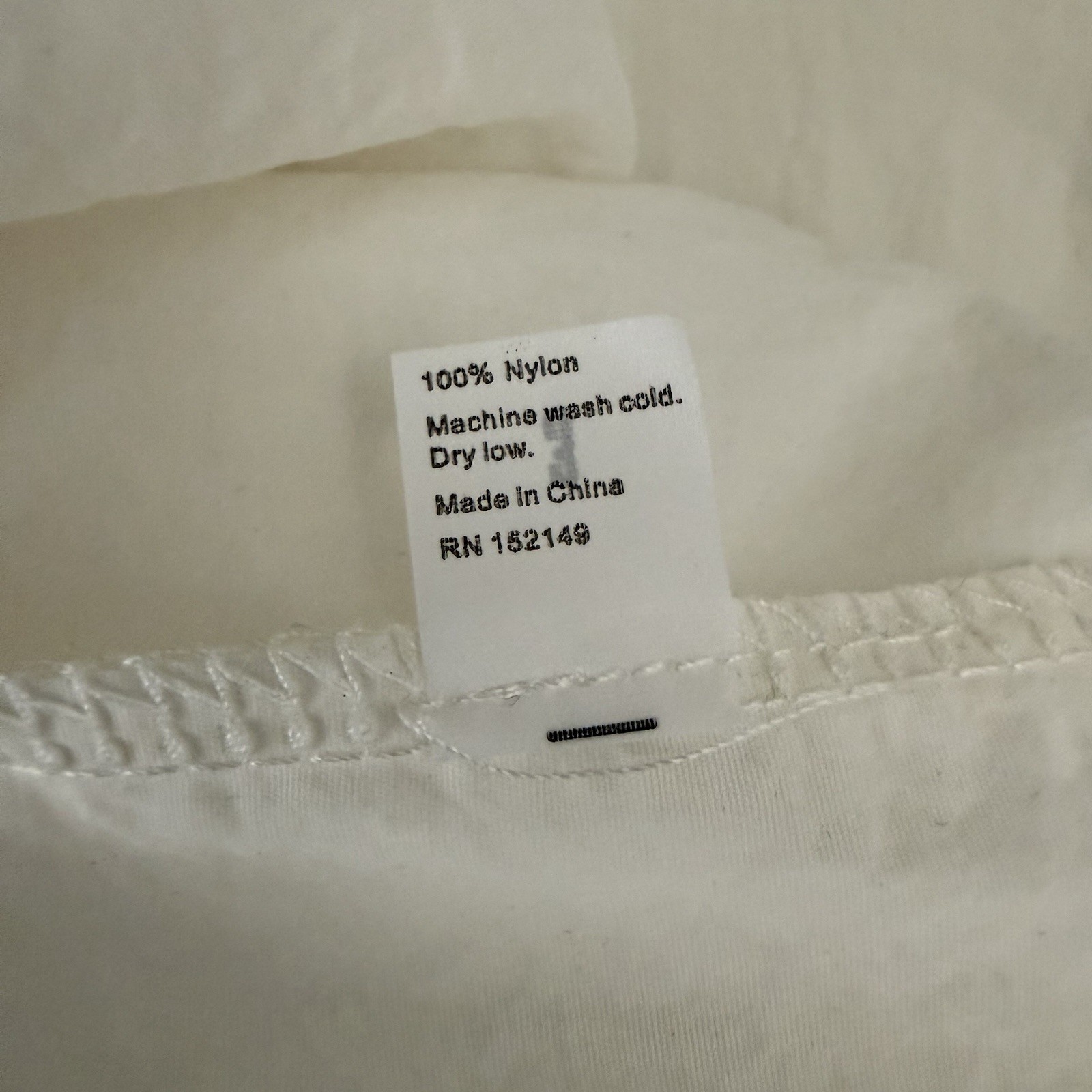 Yeezy Windbreaker Jacket White Full Zip thumbnail 16