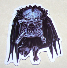 Predator Alien Hunter Cut Sticker Decal Movie Action Sci-Fi Horror Film
