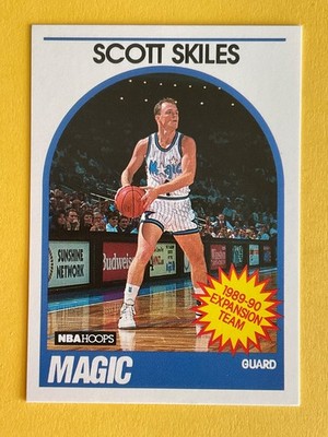 Scott Skiles 1989-90 Hoops Basketball Card #318 - Orlando Magic