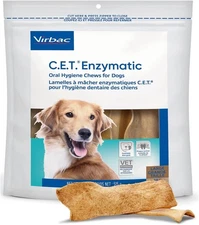 C.E.T. Enzymatic Oral Hygiene Chews for Dogs - Plaque & Tartar Control - Single