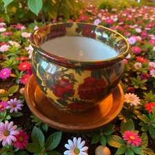 Chines Handcrafted Painted Porcelain Jardinier Pot