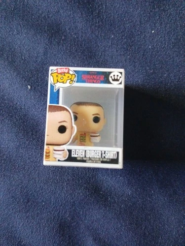 Bitty Pop! Eleven ( Burger T-Shirt ) - 1" MINI 1/6 - Stranger Things - Netflix