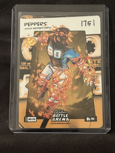Bo Jackson Battle Arena Julius Peppers Fire Mixtape Battlefoil 175 Power SSP