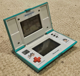 NINTENDO BOMB SWEEPER Game and Watch vintage electronic handheld LCD game 1987