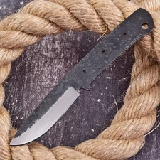 8'' 1095 High Carbon Steel Knife Blank Blade DIY Bushcraft Hunting Knife Making