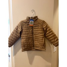 Columbia Kids Hunter Cove Fleece Lined Jacket Tan Brown XB2606-257 Youth XS 6/7
