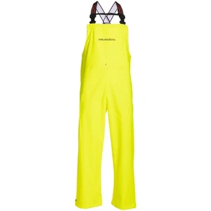 Grundens - Men's Neptune Fishing Bib No Pocket, Yellow, Size M