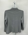 J. Jill Grey Lightweight Tunic Jacket with 4 Long Pockets - Size XS Petite — photo 3