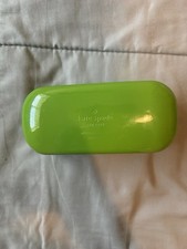 Kate Spade New York Wink Wink Green Hard Clamshell Eyeglass Case