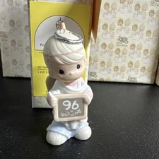 1996 Precious Moments "Peace on Earth...Anyway" 183369 Annual Ed Figurine w/Box