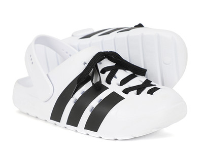 adidas gazelle silver green womens Adidas Superstar Sandal | Toddler | Semi Pink Spark main image 1