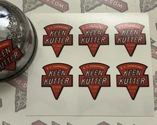 Keen Kutter E.C.Simmons St Louis U.S.A. Chisels, Oil Can 1” Tall Set 6