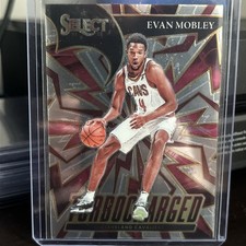 2021-22 Panini Select - Turbocharged Evan Mobley #10  (RC)