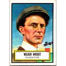 Topps Look 'n See Non-Sports Card  #13 Wilbur Wright Airplane Inventor 1952