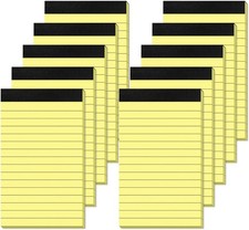 Yellow Note Pads 3x5 Small Notepads Memo 3 x 5 Inch,