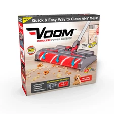 NEW Voom Cordless Power Cleaning Sweeper - Free Shipping