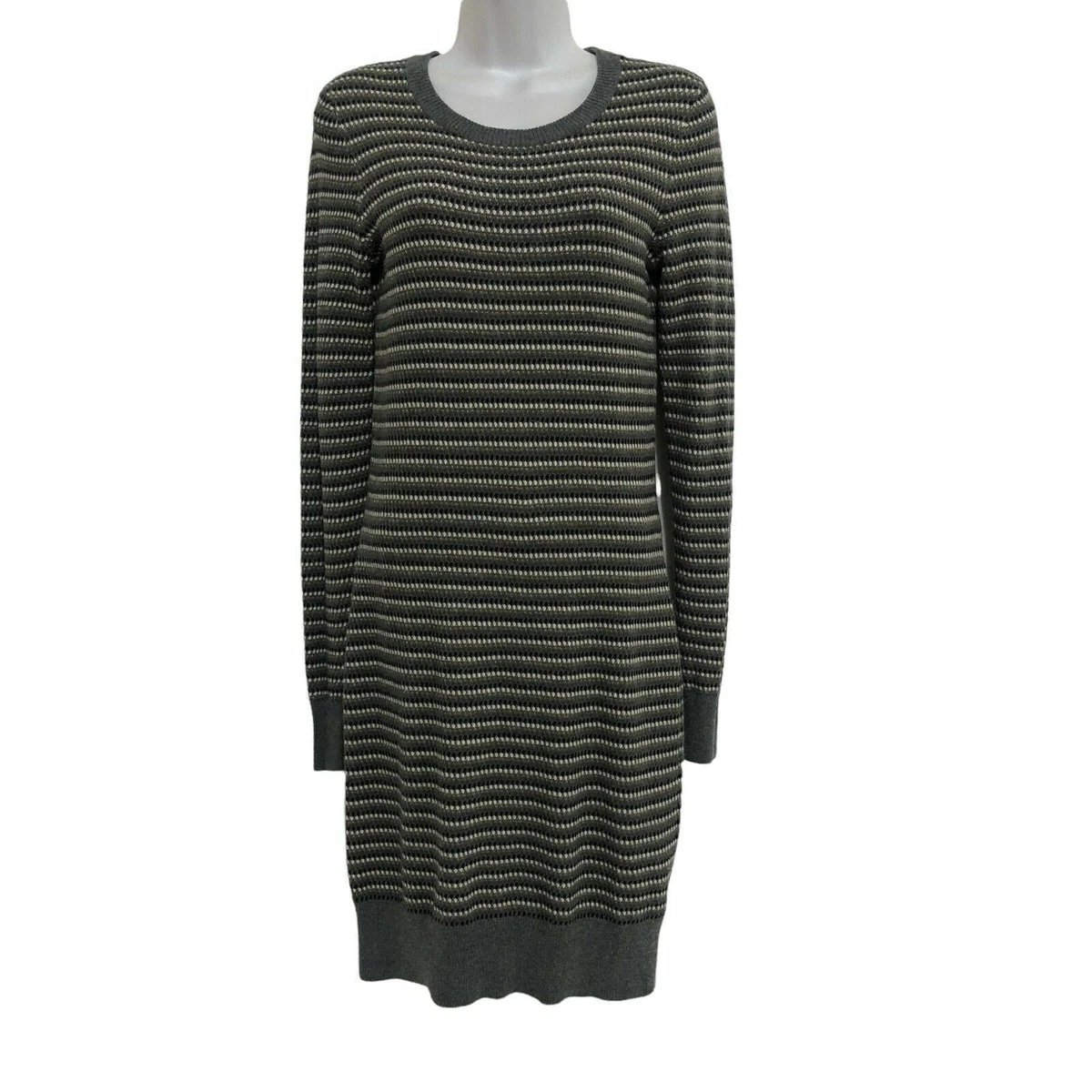 Estilo Sin Derroche: Vestido A Rayas De Punto