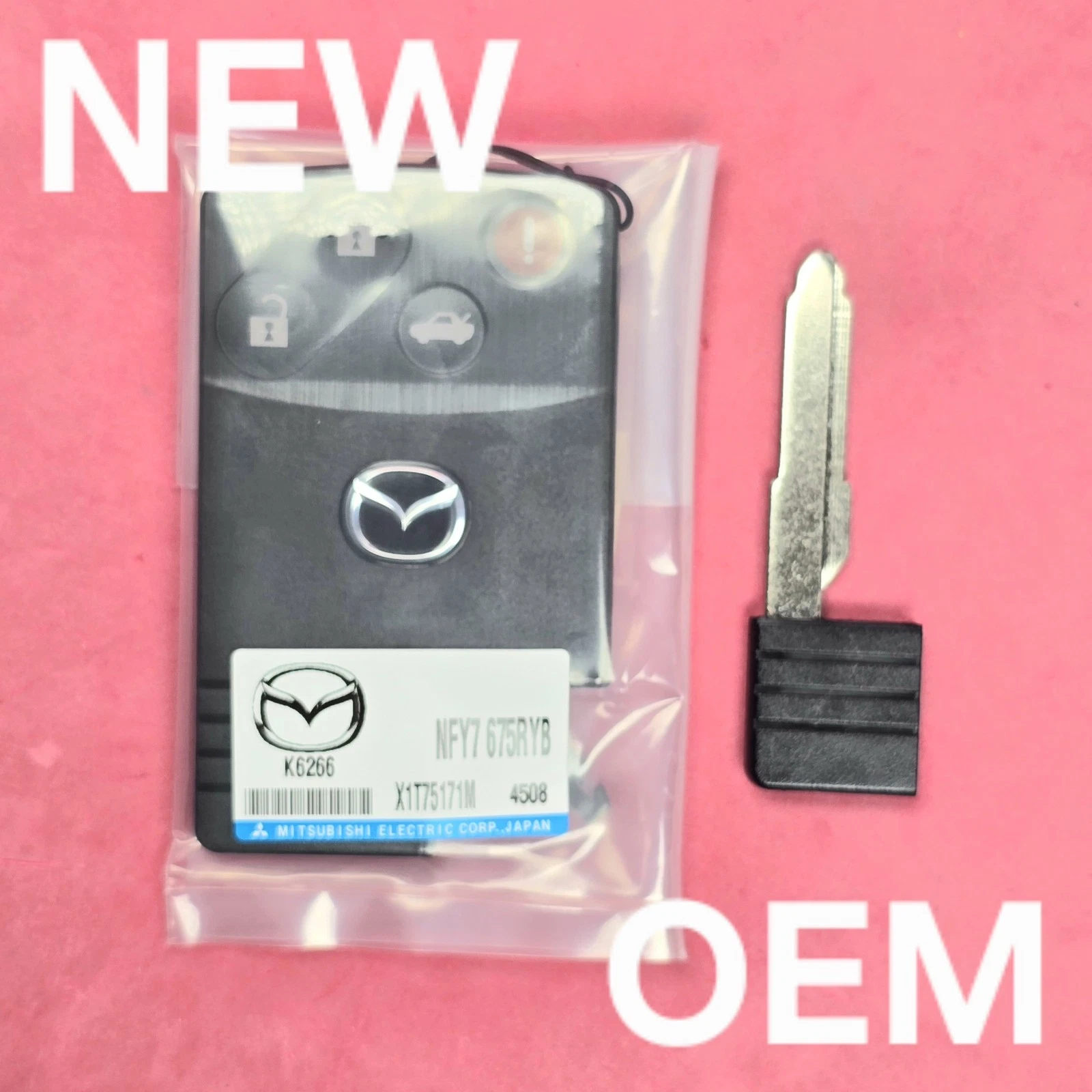 New OEM 2004 - 2011 Mazda MX-5 Miata RX-8 Smart Card 4B Trunk NFY7-67-5RYB - product detail image 1