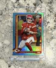 Patrick Mahomes II 2025 Topps Chrome Teal Refractor /299 KC Chiefs SP #148