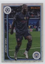2023-24 Topps Merlin UEFA Club Competitions Refractor Jeremy Doku Jérémy #77