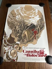 Cannibal Holocaust Mondo 24x36 Poster Randy Ortiz Limited Edition Screen Print