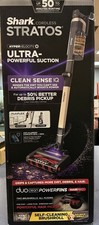 New Shark IZ840H Stratos Cordless Vacuum w/Clean Sense IQ  DuoClean Power