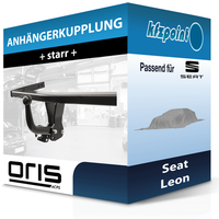 FüR Seat Leon 06.2015-08.2020 Oris AnhäNgerkupplung Starr Neu